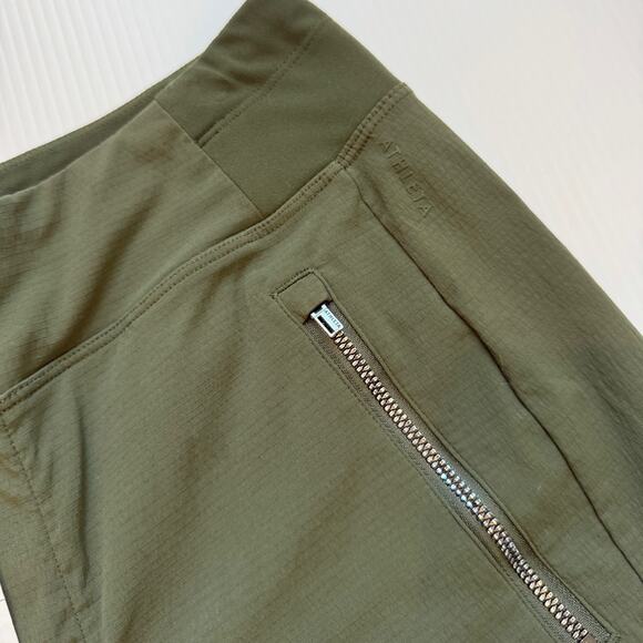 Athleta Trekkie Jogger Pants Olive Green Women’s 8 Gorpcore Athleisure Hiking - Picture 10 of 16